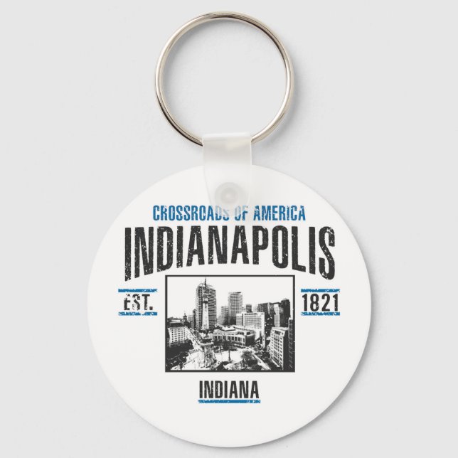 Indianapolis Schlüsselanhänger (Vorderseite)