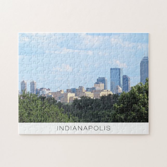 Indianapolis Skyline Puzzle (Horizontal)
