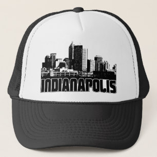 Indianapolis-Skyline Truckerkappe