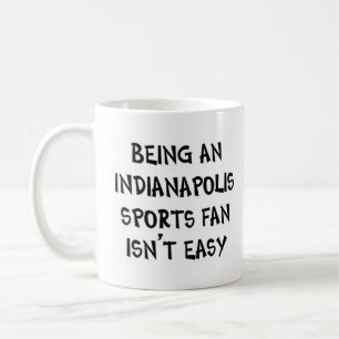 Indianapolis-Sportfan, zu sein Kaffeetasse
