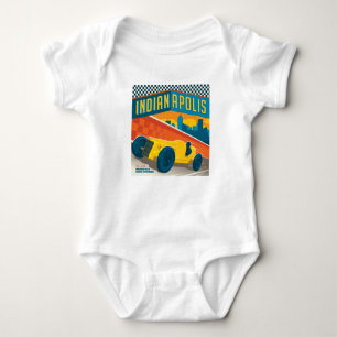 Indianapolis Vintager Racer Baby Strampler