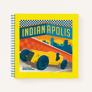 Indianapolis Vintager Racer Notizbuch