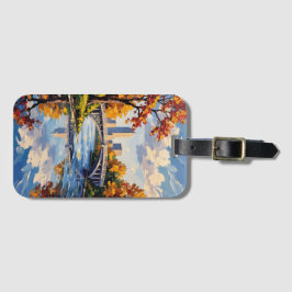 Indianapolis White Bridge Over the White River Gepäckanhänger