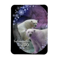 Indianapolis Zoo Polar Bear Snowflakes