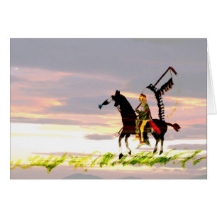 Indianer auf Horseback