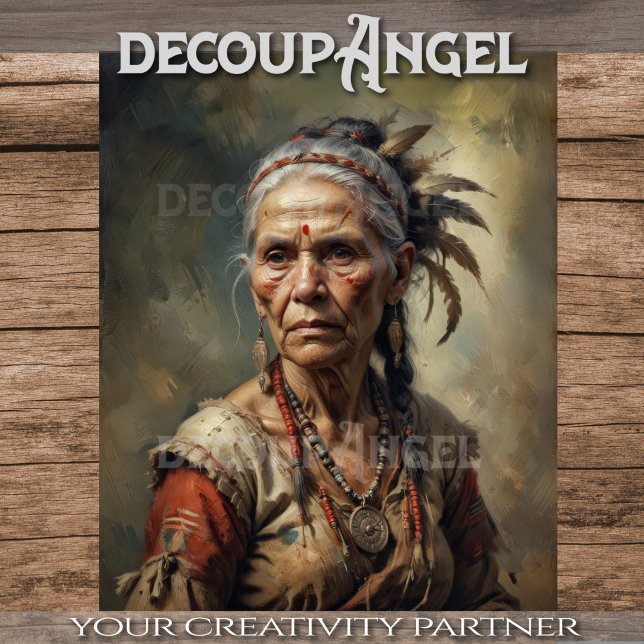 Indianer bewahren die Weisheitsentziehung auf Seidenpapier (Von Creator hochgeladen)