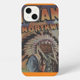 Indianer des Nordwestens - Indianerhäuptling & Tip iPhone Hülle