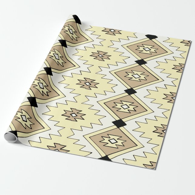 Indianer Geschenkpapier (Ungerollt)
