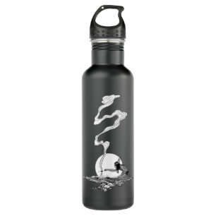 Indianer in Seiner Einsamkeit von NC Wyeth Vintage Trinkflasche