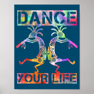 Indianer Kokopelli - Tanz dein Leben 3 Poster
