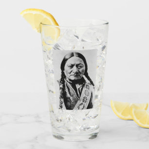 Indianer: Lakota Sitting Bull Fort Buford Glas