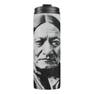 Indianer: Lakota Sitting Bull Fort Buford Thermosbecher