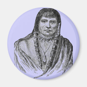 Indianer-Magnet Magnet