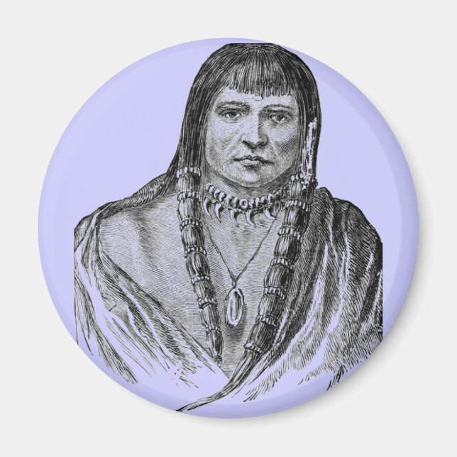 Indianer-Magnet Magnet (Vorne)