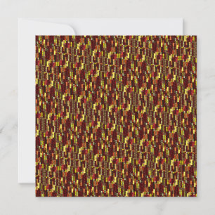 Indianer-Mais-Muster für den Herbst