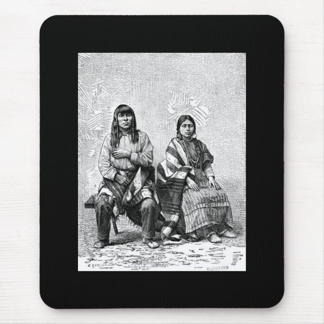 Indianer Mauspad (Vorne)