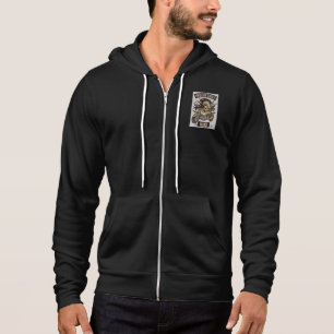 Indianer Motorradfahrer Hoodie