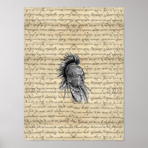 Indianer Poster
