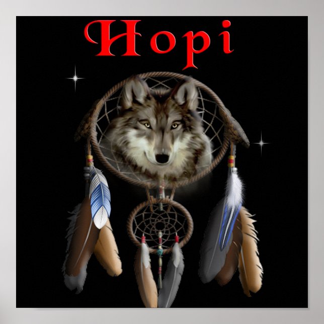 Indianer Poster (Vorne)