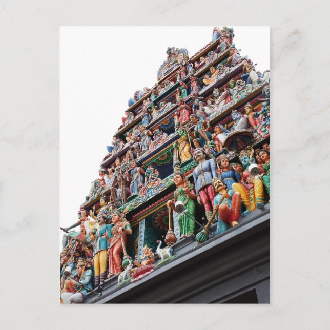 Indianer Postkarte (Vorderseite)