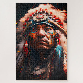 Indianer Puzzle