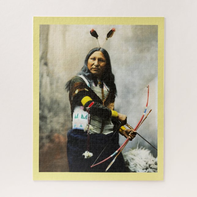 Indianer Puzzle (Vertikal)