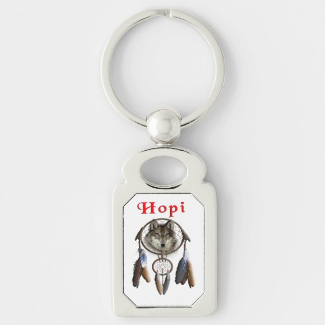 Indianer Schlüsselanhänger (Vorderseite)