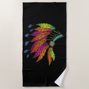 Indianer Strandtuch