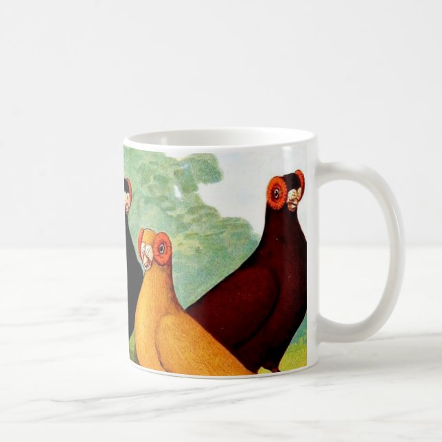 Indianer Tauben Kaffeetasse (Rechts)