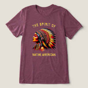 Indianer Tri-Blend Shirt