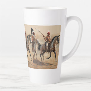 Indianeramerikaner (AI erstellt) Milchtasse