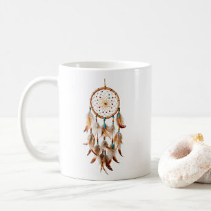 Indianeramerikaner Boho Dreamcatcher Tribal-Fotos Kaffeetasse