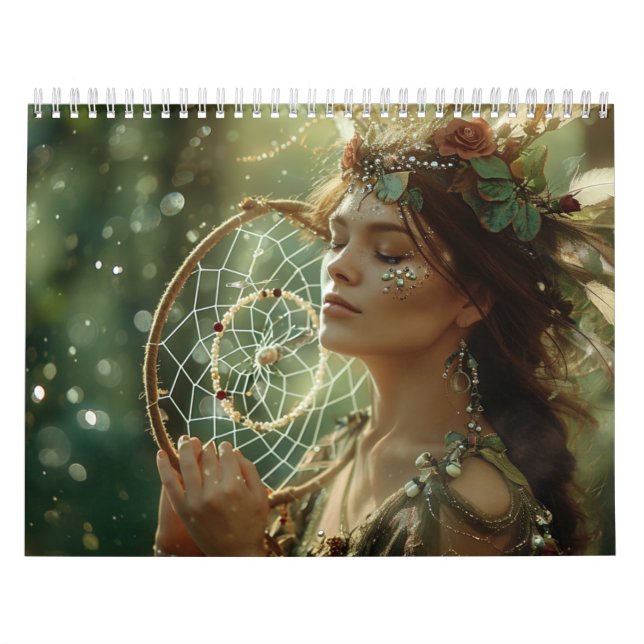 Indianeramerikaner Boho Dreamcatcher Tribal-Fotos Kalender (Titelbild)