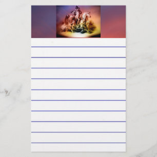 Indianeramerikaner Briefpapier