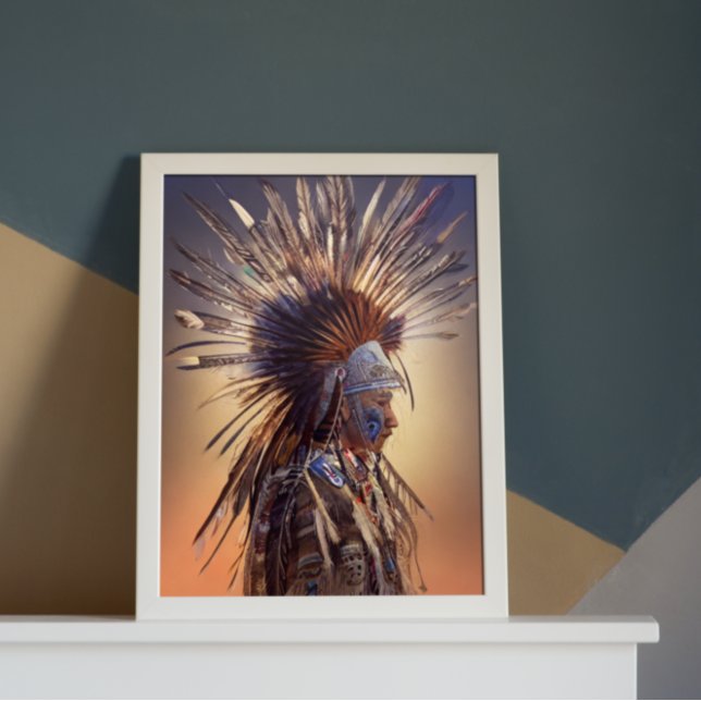 Indianeramerikaner Ojibwe Poster (Von Creator hochgeladen)