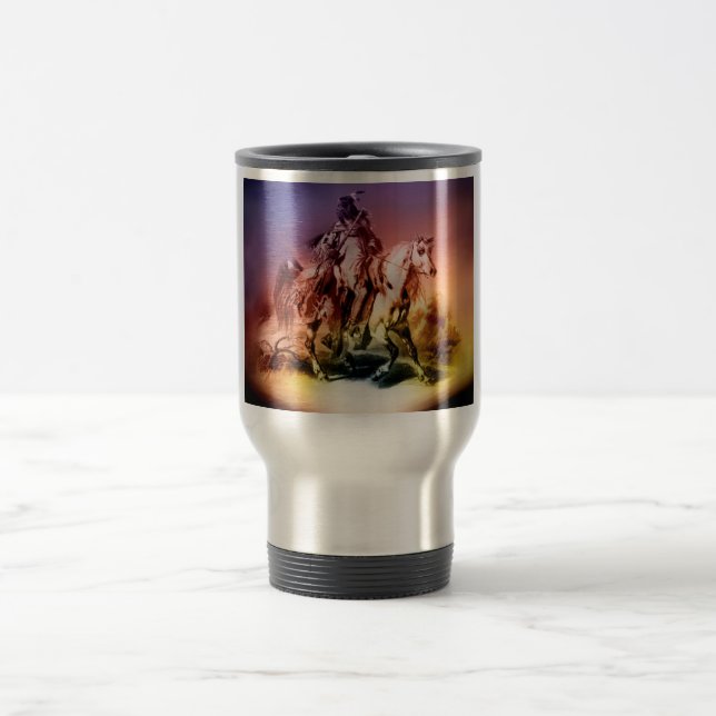Indianeramerikaner Reisebecher (Mittel)