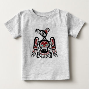 Indianeramerikaner Roter Kaigani Thunderbird Baby T-shirt