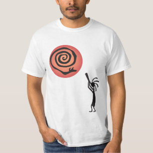 Indianeramerikaner Snake Moon Kokopelli T - Shirt