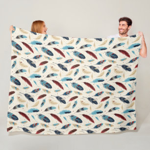 Indianeramerikaner Südwest Feather Muster Fleecedecke