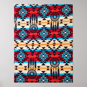 Indianeramerikaner Südwestindischer Poster