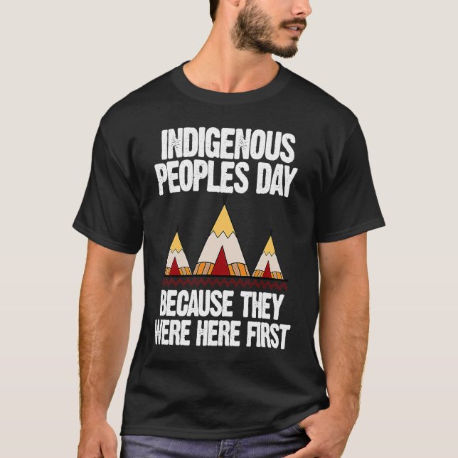 Indianeramerikaner T-Shirt (Vorderseite)