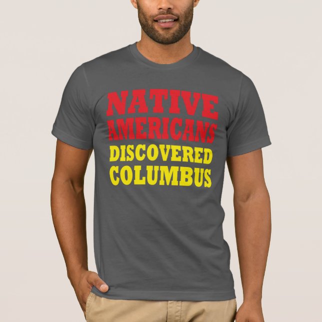 Indianeramerikaner. T-Shirt (Vorderseite)