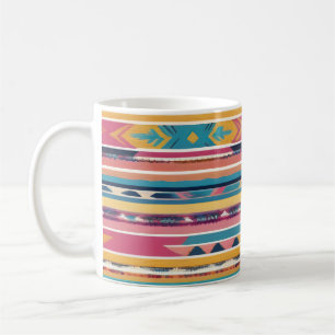 Indianeramerikanischer Abstrakt Tribut S13 Kaffeetasse