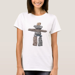 Indianeramerikanisches Inuit Inukshuk Fashion Shir T-Shirt