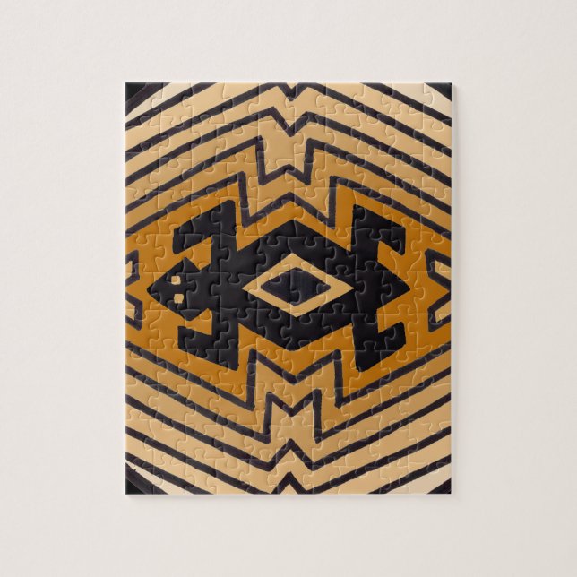 Indianerbär Puzzle (Vertikal)