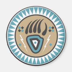 Indianerbärenpaw Magnet