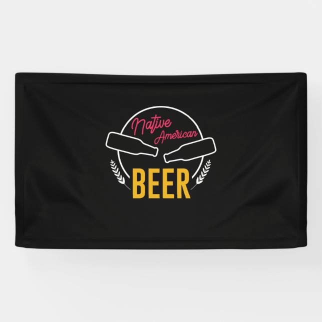 Indianerbier Banner (Horizontal)