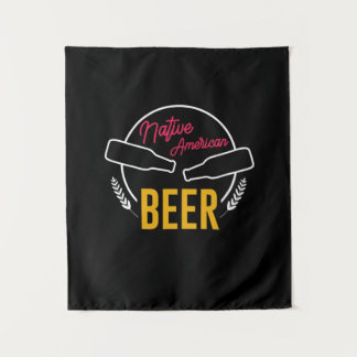 Indianerbier Wandteppich