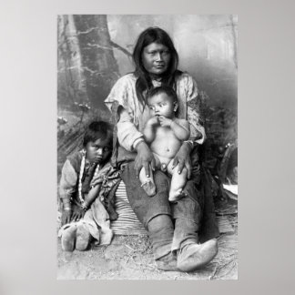 Indianerfamilie, 1916 poster