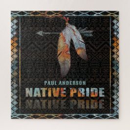 Indianerfeather Retro-Arrow Puzzle
